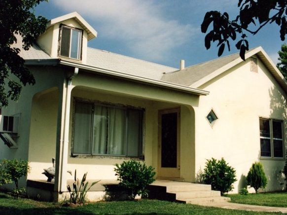 Modern single-story home with new exterior doors and windows