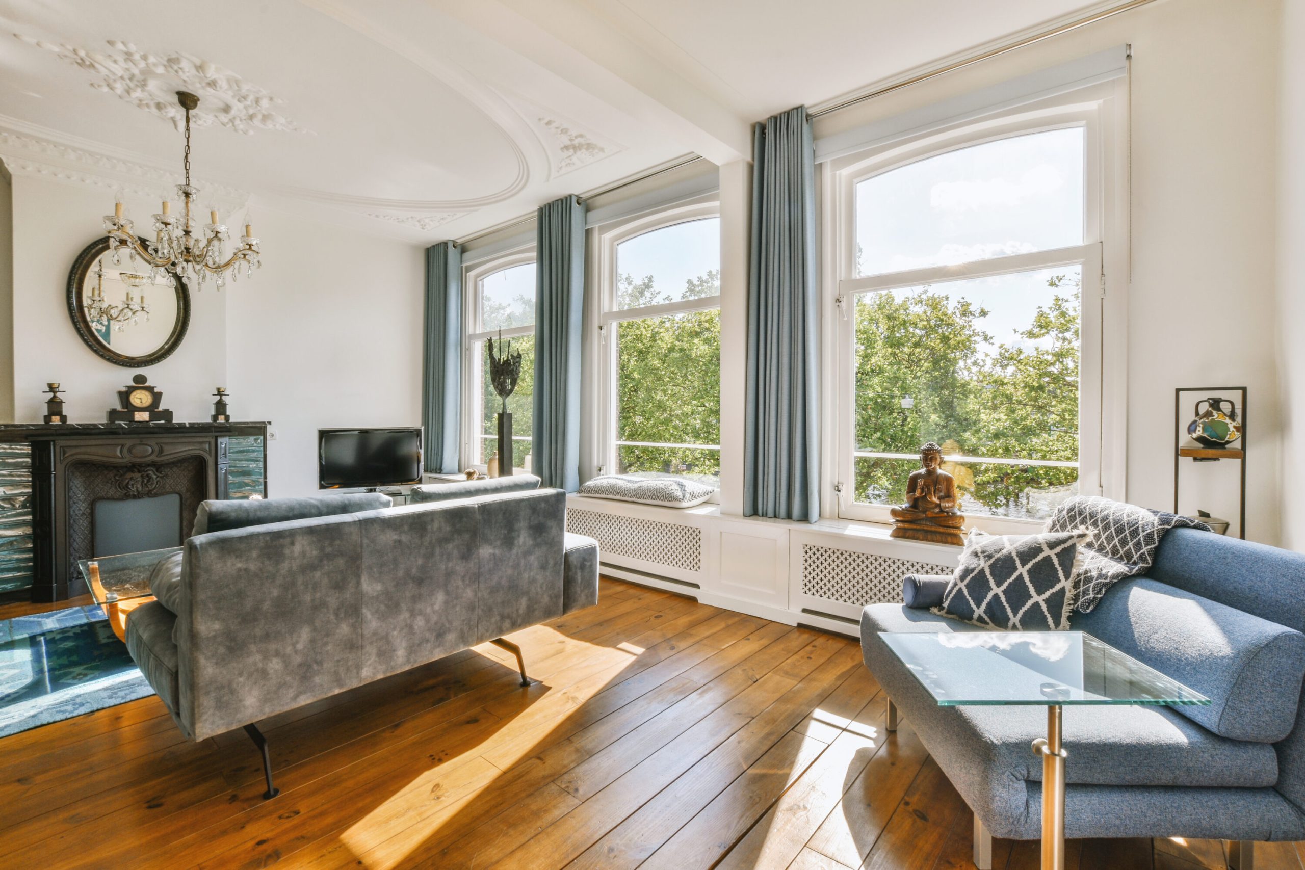 bright home interior